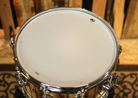DW 7x14 Collector's Cherry/Spruce African Chen Chen Snare Drum - SO#1344617