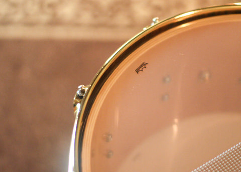 DW 7x14 Collector's Maple VLT Natural Lacquer over Royal Ebony Snare Drum - SO#1410010