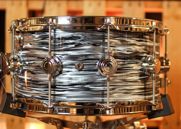 DW 7x14 Collector's Standard Maple Black Oyster Snare Drum - SO#1433717