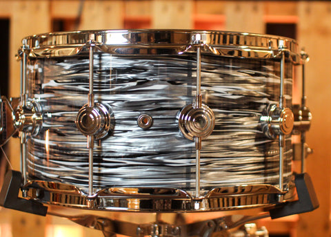DW 7x14 Collector's Standard Maple Black Oyster Snare Drum - SO#1433717