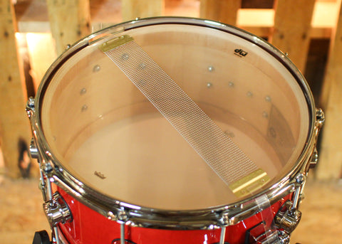 DW 7x14 Collector's Standard Maple Candy Apple Red Snare Drum - SO#1441969