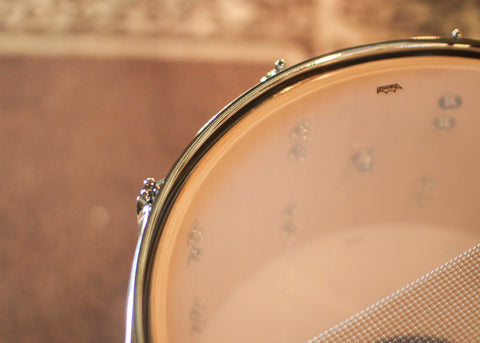 DW 7x14 Design Limited Edition Titanium Satin Matte Lacquer Snare Drum - DDLM0714SSTS