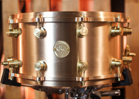 DW 7x14 MFG True Cast Bronze Snare Drum - DRVZ0714STZ - #78 of 100