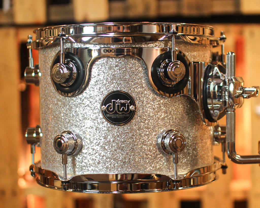 DW Performance Silver Sparkle Rack Tom - 8x10 | The DW Store