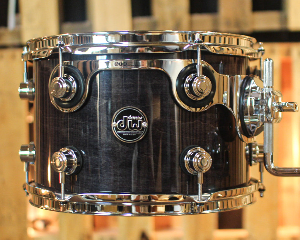 DW Performance Ebony Stain Rack Tom - 8x12 | The DW Store