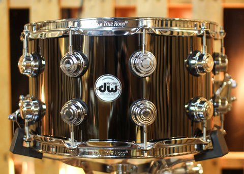 DW 8x14 Collector's Black Nickel over Brass Snare Drum