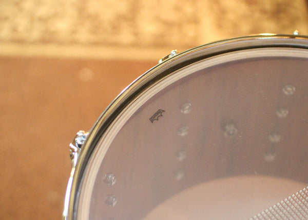 DW 8x14 Collector's Maple Mahogany Broken Glass Snare Drum - SO#1438335