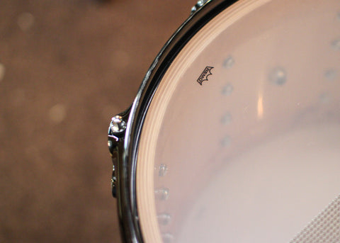 DW 8x14 Collector's Maple VLT Regal to Black Burst over Mapa Burl Snare Drum - SO#1337832