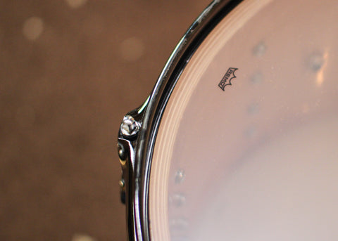 DW 8x14 Collector's Maple VLT Regal to Black Burst over Mapa Burl Snare Drum - SO#1337835