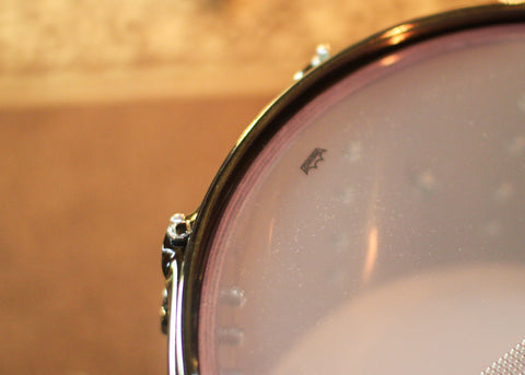 DW 8x14 Collector's Pure Purpleheart VLT Natural Satin Oil Snare Drum - SO#1398023