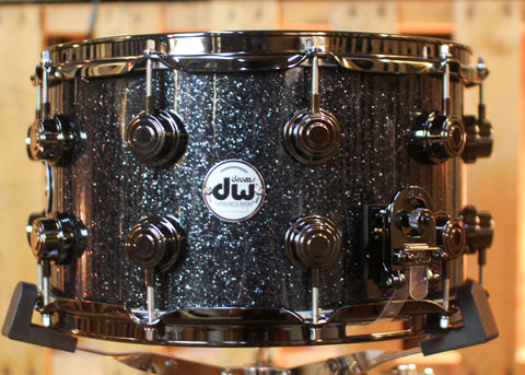 DW 8x14 Collector's SonicPly Black Ice Snare Drum - SO#1433129