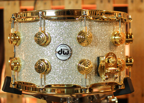 DW 8x14 Collector's SonicPly Broken Glass Snare Drum - SO#1412880