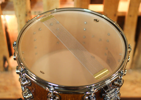 DW 8x14 Collector's SonicPly Honey Satin Oil Snare Drum - SO#1433132