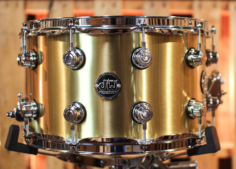 DW 8x14 Performance Brass Snare Drum - DRPM0814SSBP