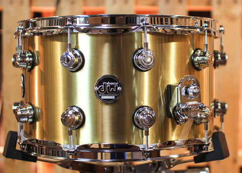 DW 8x14 Performance Brass Snare Drum - DRPM0814SSBP