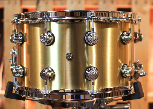 DW 8x14 Performance Brass Snare Drum - DRPM0814SSBP