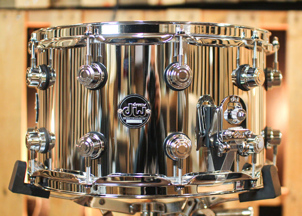 DW 8x14 Performance Chrome over Steel Snare Drum - DRPM0814SSCS