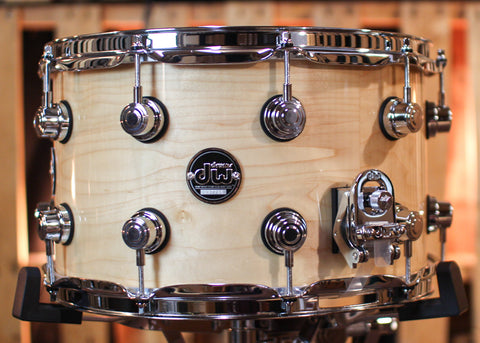 DW 8x14 Performance Natural Lacquer Snare Drum