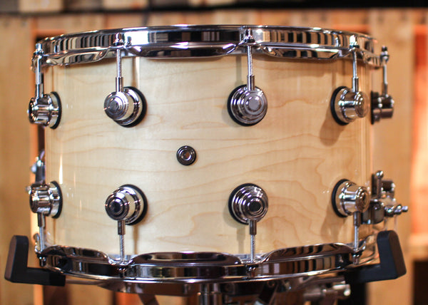 DW Performance Natural Lacquer Snare Drum - 8x14