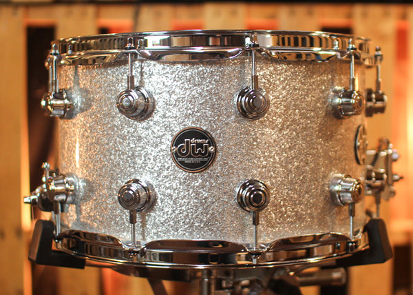 DW Performance Silver Sparkle Snare Drum - 8x14