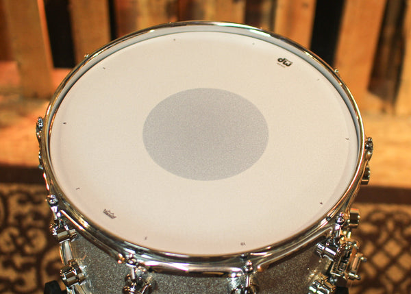 DW Performance Silver Sparkle Snare Drum - 8x14