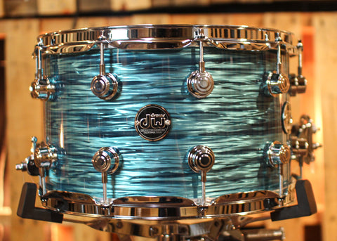 DW Performance Turquoise Oyster Snare Drum - 8x14