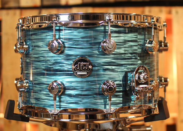 DW Performance Turquoise Oyster Snare Drum - 8x14