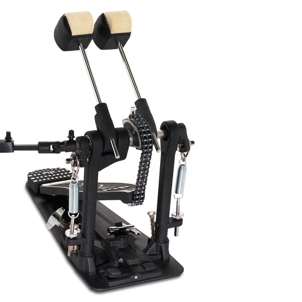 DW 3000 Series Lefty Double Chain Drive Double Bass Drum Pedal - DWCP3002LA