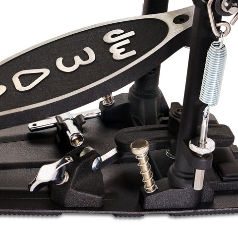 DW 3000 Series Lefty Double Chain Drive Double Bass Drum Pedal - DWCP3002LA