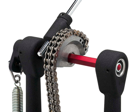 Used DW 5000 Accelerator Double Chain Extended Footboard Single Pedal - DWCP5000AD4XF