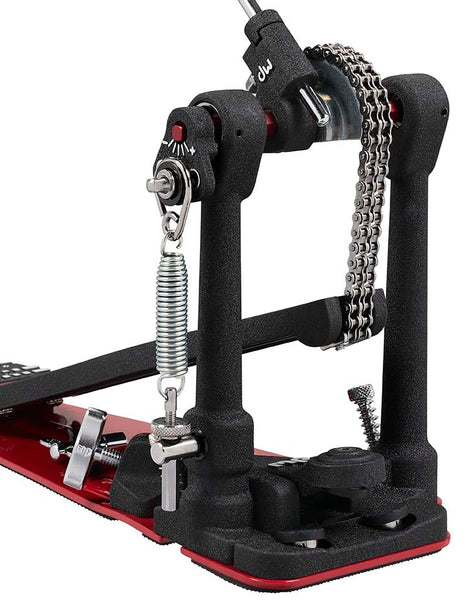 Used DW 5000 Accelerator Double Chain Extended Footboard Single Pedal - DWCP5000AD4XF