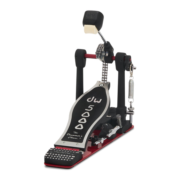 single double pedal DW 5000 Series Accelerator Double Chain Drive Single Bass Drum Pedal