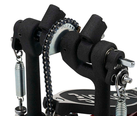 Used DW 5000 Series Single Chain Drive Double Bass Drum Pedal - DWCP5002AH4