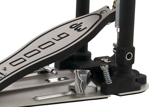 DW 9000 Series Double Chain Drive Extended Footboard Single Bass Drum Pedal - DWCP9000XF