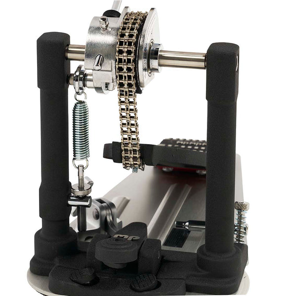 dw 9002 xf double pedal DW 9000 Series Double Chain Drive Extended Footboard Double Bass Drum