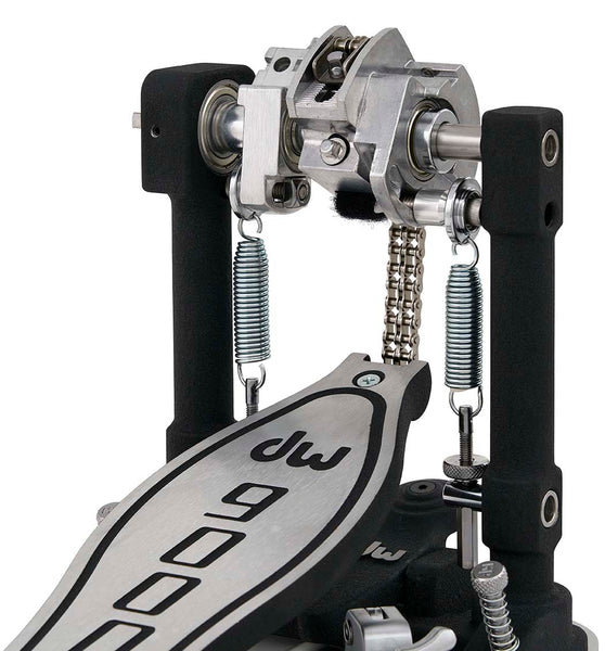 DW 9000 Series Double Chain Drive Double Bass Drum Pedal - DWCP9002