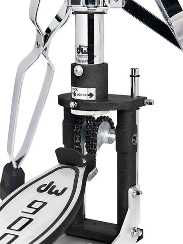 DW 9000 Series Double Braced 3-Leg Extended Footboard Hi Hat Stand - DWCP9500DXF