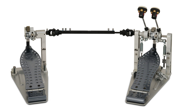 Used DW MFG Machined Drive Double Chain Drive Double Bass Drum Pedal - DWCPMCD2
