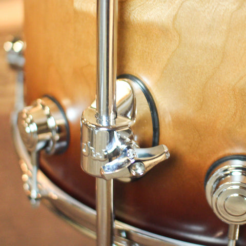 DW Collector's Cherry Purplecore Satin Tobacco Burst Drum Set - 22,10,12,16 - SO#1418886