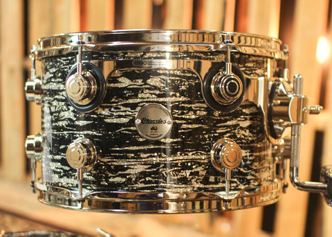DW Collector's Classics Black Oyster Glass Drum Set - 24,13,16,18 - SO#1315064