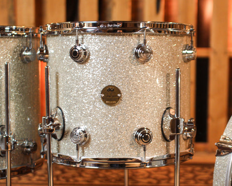 DW Collector's Jazz Maple Gum Broken Glass Drum Set - 20,12,14,16 - SO#1429991