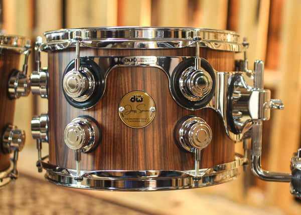 DW Collector's Jazz Cherry Gum Santos Rosewood Drum Set - 20,10,12,14,14sn - SO#1291936