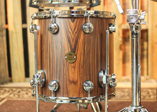 DW Collector's Jazz Cherry Gum Santos Rosewood Drum Set - 20,10,12,14,14sn - SO#1291936