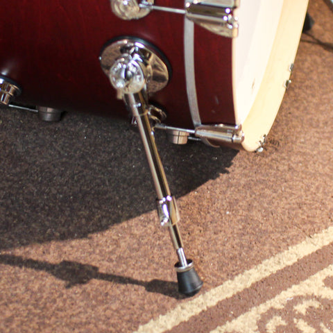 DW Collector's Jazz Maple Gum Cherry Satin Oil Drum Set - 24,13,16,18 - SO#1410733