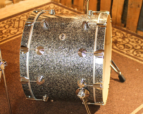 DW Collector's Maple 333 Black Galaxy Drum Set - 22,10,12,14,16 - SO#1428278