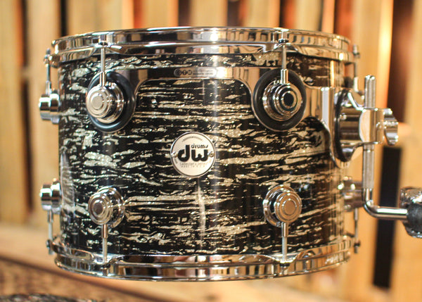 DW Collector's Maple 333 Black Oyster Glass Drum Set - 22,13,16 - SO#1325145