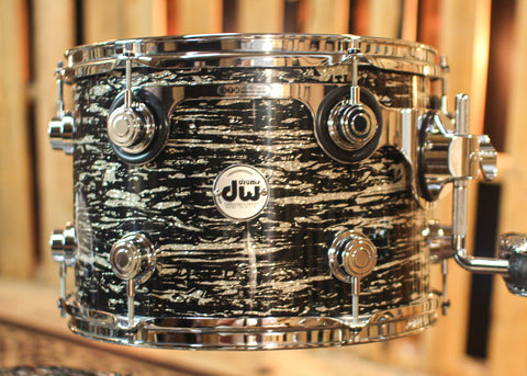 DW Collector's Maple 333 Black Oyster Glass Drum Set - 22,13,16 - SO#1325145