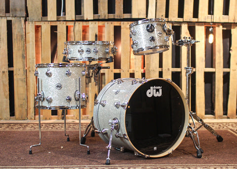 DW Collector's Maple 333 Broken Glass Drum Set - 20,10,14,5x14 - SO#1329246