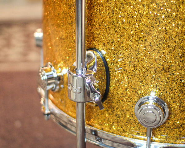 DW Collector's Maple 333 Burnt Orange Glass Drum Set - 22,10,12,14,16 - SO#1452310