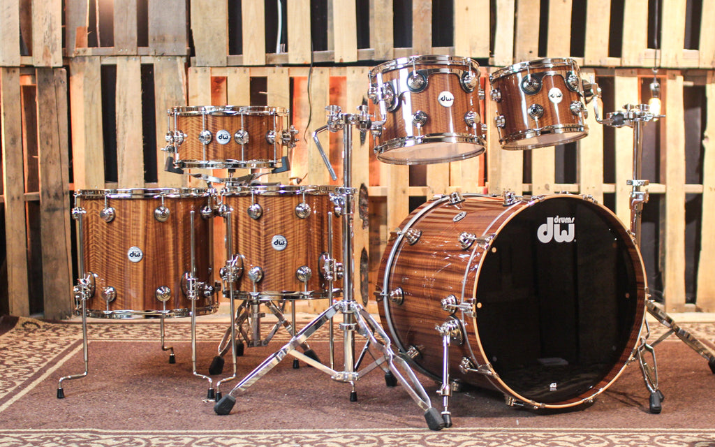 DW Collector's Maple 333 Etimoe Drum Set - 22,10,12,14,16,6.5x14